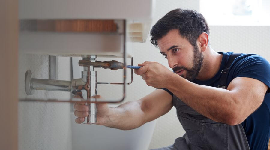 Hot water issue at sink in Centerville, IN